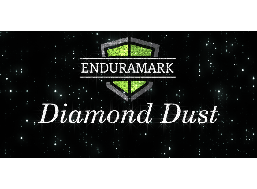 Enduramark Diamond Dust on Stainless Steel