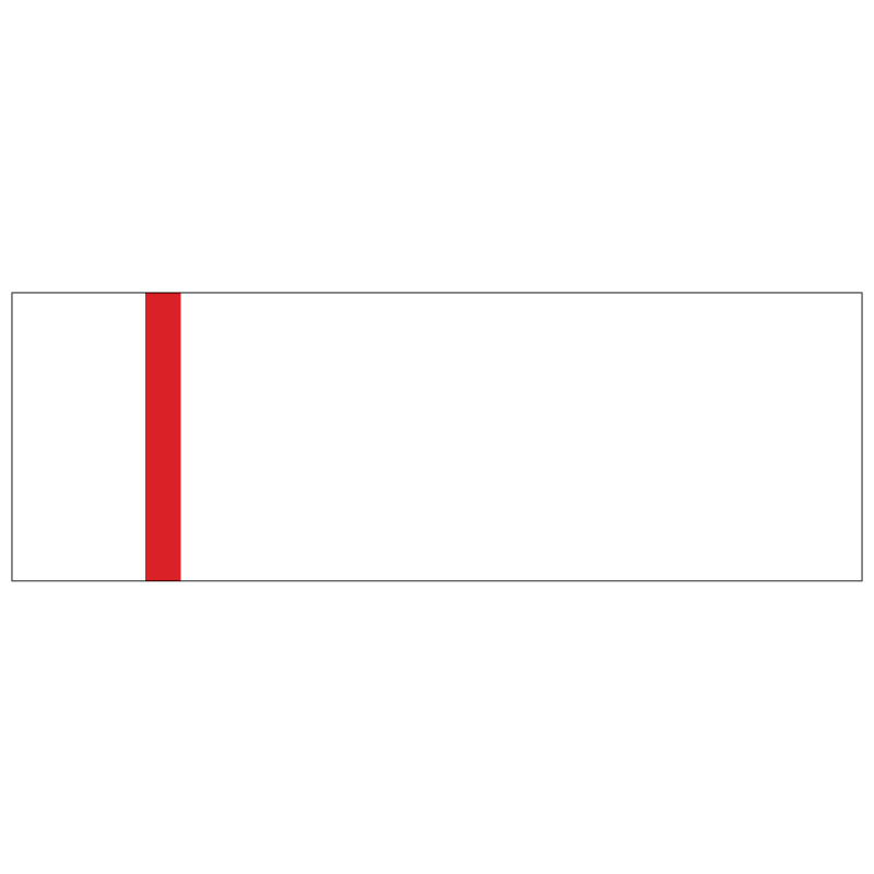 Engravable Plastic - 3112 White/Red - 24x12