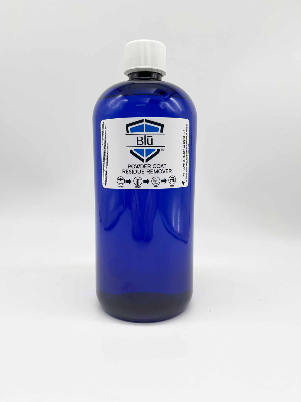 Blu Powder Coat Residue Remove - 1 bottle