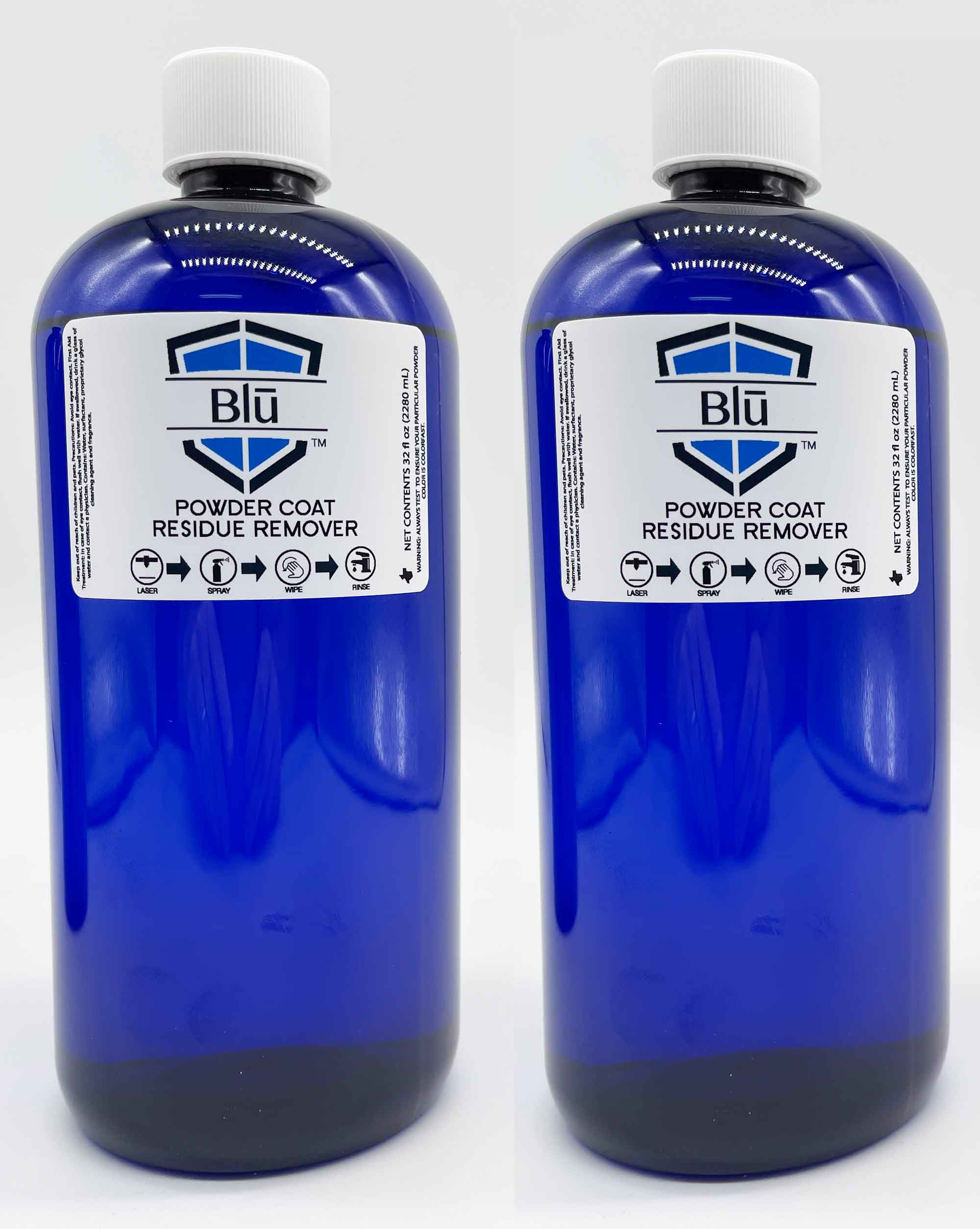 Blu Powder Coat Residue Remove - 2 bottles